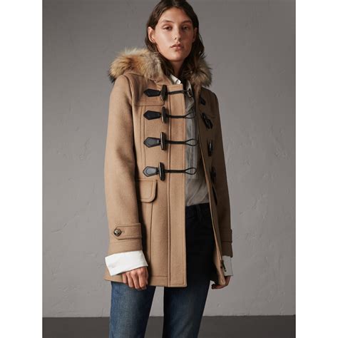 lil yachtys burberry duffle jacket|Burberry camel duffle coat.